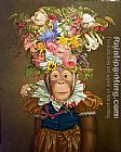Unknown Dress Monkey 1 painting
